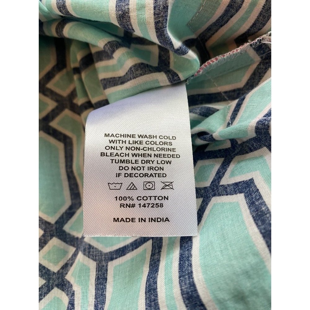 NEW Simply Southern Tunic Top Medium V Neck Bathing Suit Coverup Cotton 9180 - Picture 11 of 11